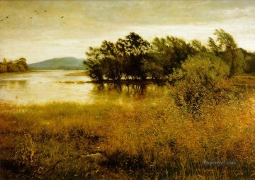 paisaje frío de octubre John Everett Millais Pinturas al óleo